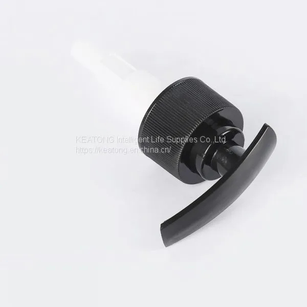 24/410 28/410 Wholesale Black Color Plastic Hand Press Type Liquid Lotion Pump photo-5