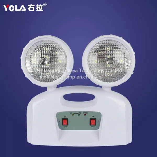 NI-CD Battery Double Head Led Emergency Light Rechargeable Light photo-4