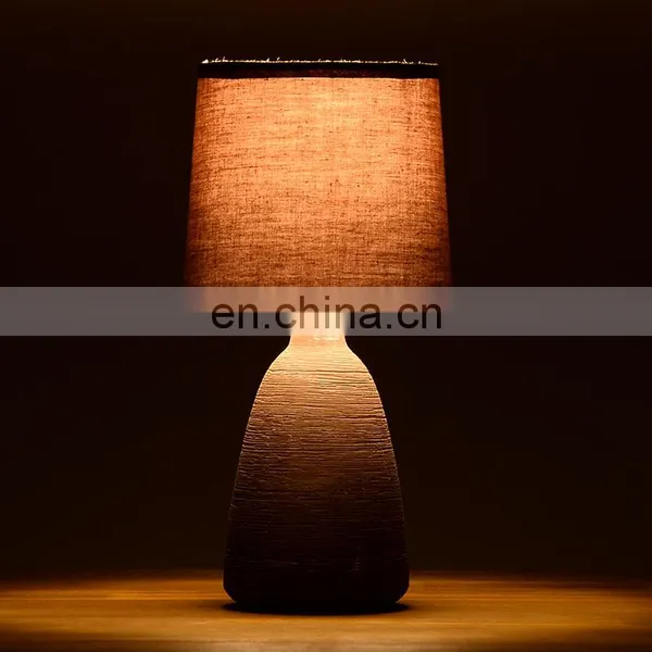 European Ceramic Meterial Bedside Table Lamp and Antique Style LED Lights photo-3