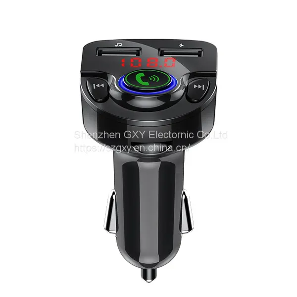 G32 5V/3.1A Dual USB Wireless Car Radio FM Transmitter Bluetooth Car MP3 Player With TF Card Slot for Music Play photo-2