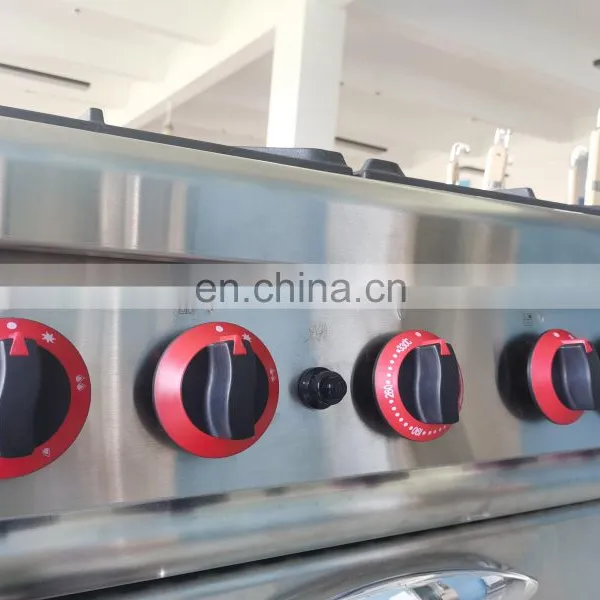 Gas Cooker Range With 4-Burner With Electric Oven photo-4