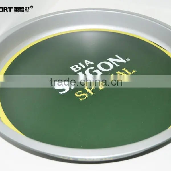 New Products 2016 Abs Round Serving Tray Melamine Trays Wholesale photo-2