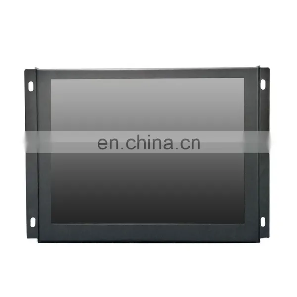 Industrial Metal Case Open Frame Display Portable LCD Computer Monitor 8 Inch photo-2