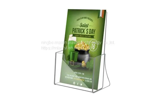 8.5 X 11 BROCHURE HOLDER COUNTERTOP DISPLAY HOLDER