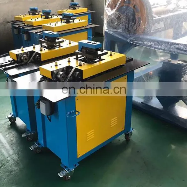Best Selling SA-15`HB Duct Lock Forming Square Pipe Elbow Making Lock Seam New Machine Pittsburgh Lock Former Machine for HVAC photo-5