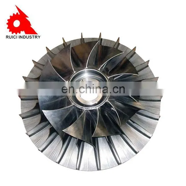 Custom High Precision Stainless Steel Jet Water Pump Impeller photo-2