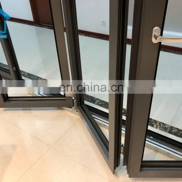 China Aluminum Door for External Price Aluminium Bi-folding Glass Door photo-2