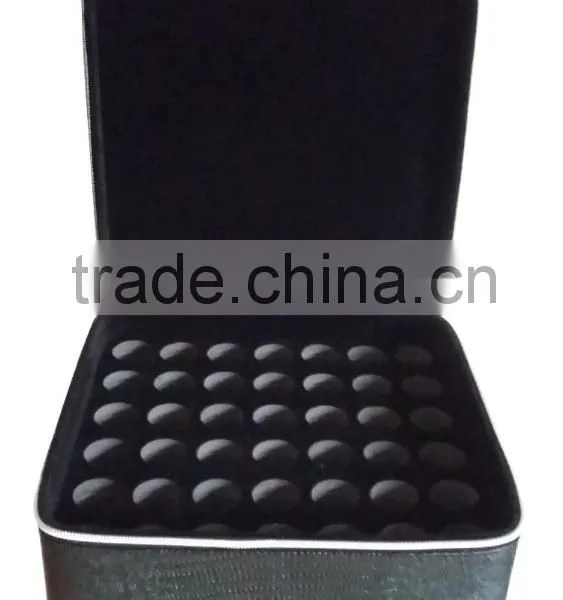 Leather Essential Oil Carrying Case Holds 42, 15ml Bottles, Custom Hard Shell With High Density Foam Essential Oil Carry Case Quality Choice photo-5