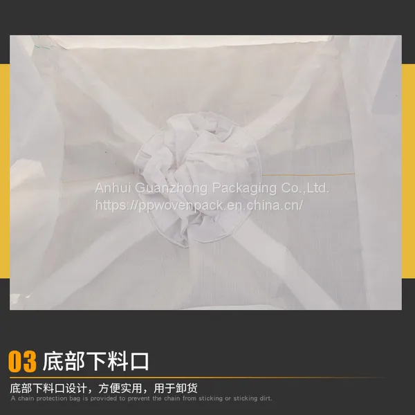 High Tensile 300Kg 500Kg 1Ton PP Material Industry Bulk Jumbo Plastic Bigbag Fibc photo-2