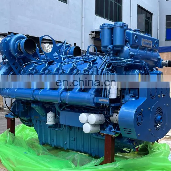 China Manufactory 1104kw/1500hp Weichai Baudouin 12M33 Series 12M33C1500-18 Marine Diesel Engine photo-5