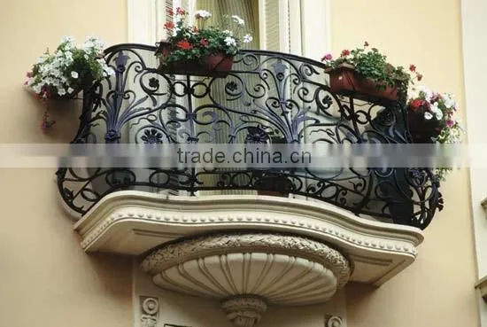 New Mordern Designs Wrought Iron Handrail for House photo-5