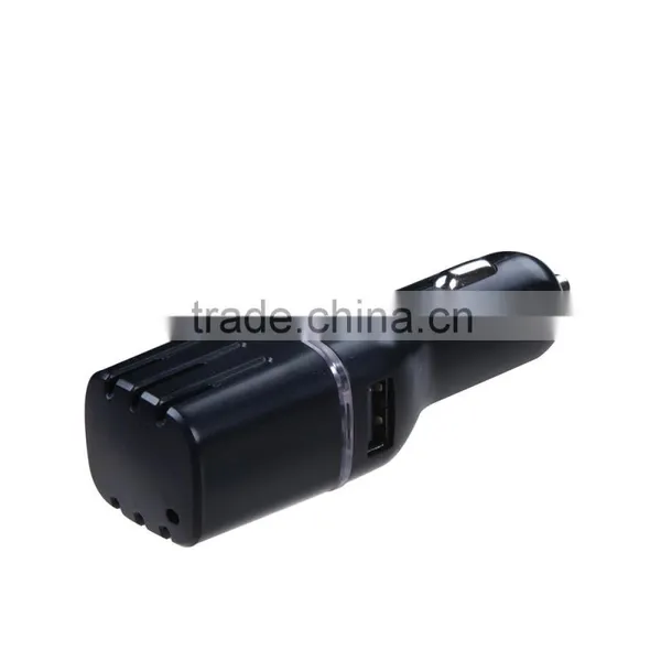 Car Air Purifier Ionizer for In-Car Air Cleaner With 2 USB Port for Charging Mobile photo-3