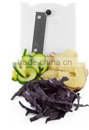 3-in-1 Tri-blade Vegetable Fruit Spiral Slicer Cutter Chopper Dicer Shred photo-5