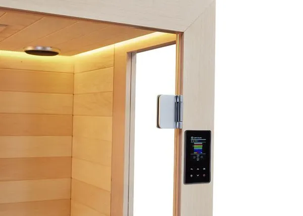 Canadian Hemlock Redwood Traditional Steam Sauna for 3 People Best Cheap Sauna Room photo-4