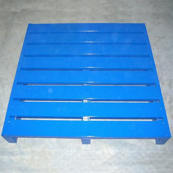 Wood Surface Steel Pallet With Anti-Slip Coating for Industrial Use photo-3