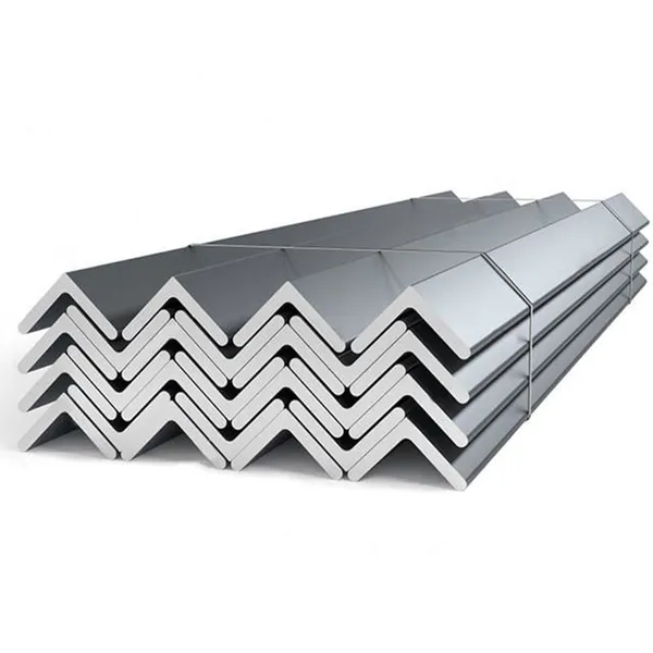 Ferro de ângulo perfurado de aço carbono macio, corte de barra de ângulo, não - liga, padrões ASTM/JIS para materiais de construção metálica