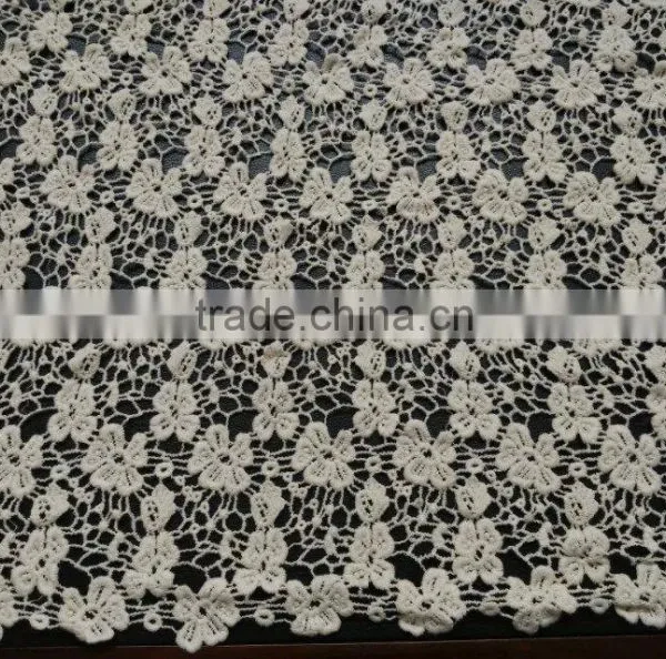 Water Soluble Lace Fabric Cotton Full Lace Embroidery Lace for Accessories photo-4