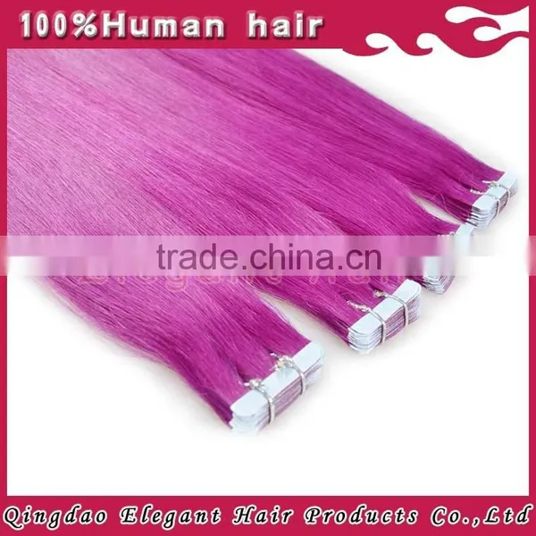 100% Human Brazilian Virgin Hair Weft Human Hair Weave Virgin Hair Tape Extension photo-4