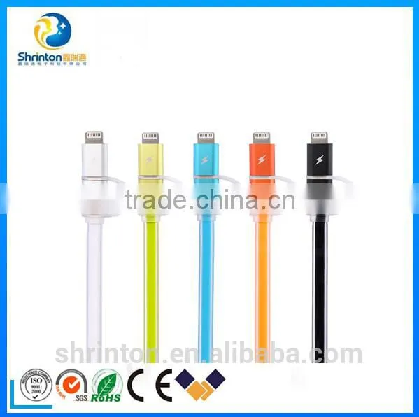 REMAX 2 in 1 Led Usb Cable for Both Iphone and Samsung photo-6