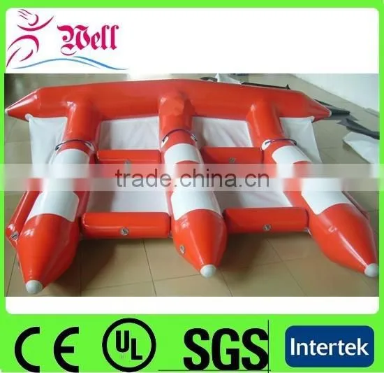 Most Popular Exciting Inflatable Water Games Flyfish Banana Boat for Sale photo-3