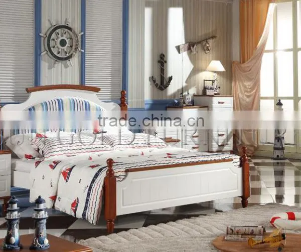 Pictures of Modern Wooden Beds Set for Apartment Furniture(SZ-BT002) photo-6