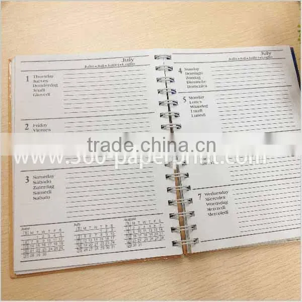 Cloth Cover Recycled College Ruled Notebook Factory Price photo-5