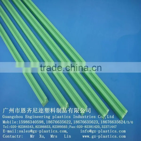 Wear Resistance Anti-aging mc Nylon Liner Guide Rail Plastic Strip for Curtain photo-5