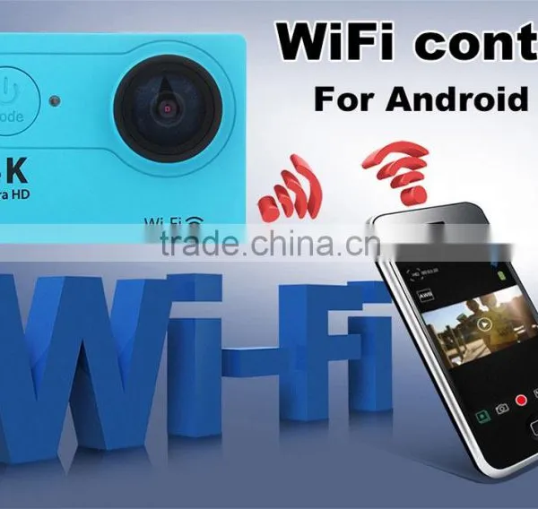 HD 4K Video 170degrees Wide Angle Sports Action Camera 2-inch Screen4K 25fps/ 2.7K 30fps/ 1080P 60fps Wifi Sport Cam photo-5