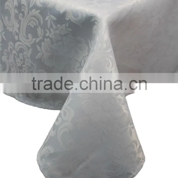 100% Polyester Cheap Jacquard Tablecloth photo-3