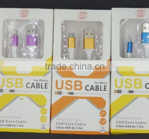 Metal USB Date Cable Hight Quality photo-2