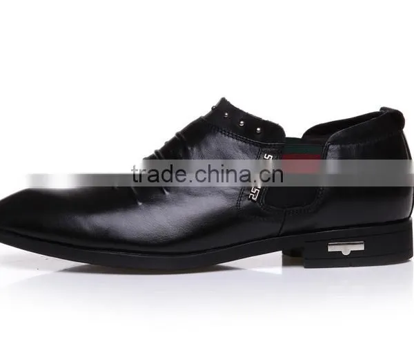 Wholesale Fashion Men Leather Slip on Shoes for Reseller photo-3