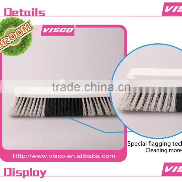 Outdoor Using PP and PET Making Plastic Broom,VW126 photo-2