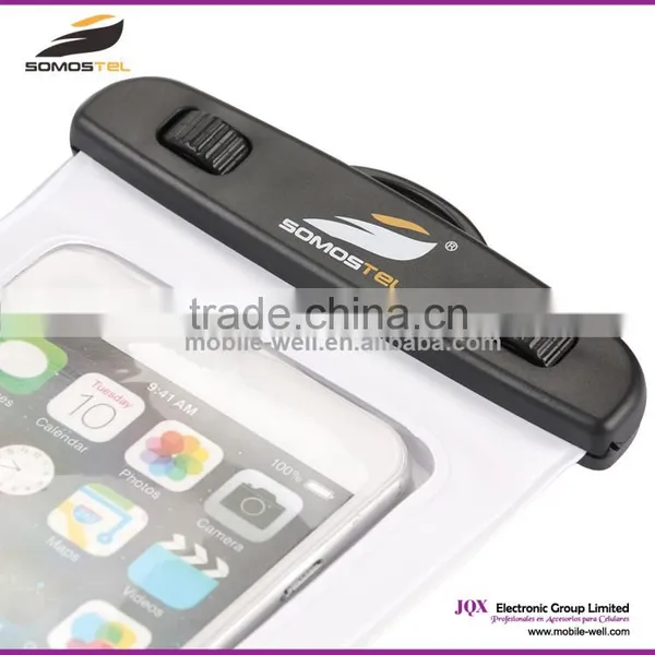 [Somostel] Color PVC Waterproof Phone Case Underwater Phone Bag Pouch Dry For Iphone 4/5S/6/6 Plus For Samsung photo-3