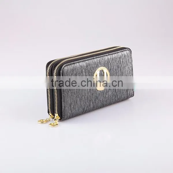 4535-2015 FASHION Wallets With Light Gold Hardware Women Wallets Factory Price 4usd photo-2