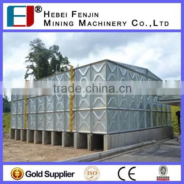 Non Pollution Modular Hot Dip Galvanized Steel Water Tank For Firefighting photo-6