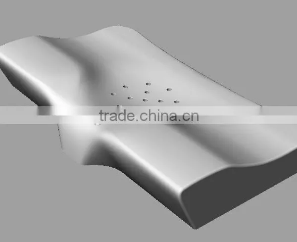 KWBP008 100% Polyurethane Advanced Contour Visco Elastic Memory Foam Luxury Pillow