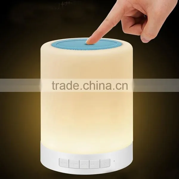 Magic Touch Sensor Lamp Mini Portable Bluetooth Wireless Speaker For Sauna Quality Choice photo-3