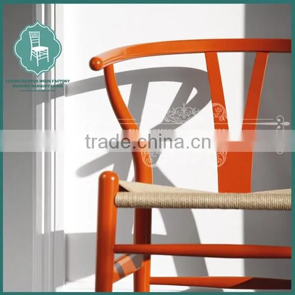 Replica Solid Wood Y Chair Wishbone Chair photo-4