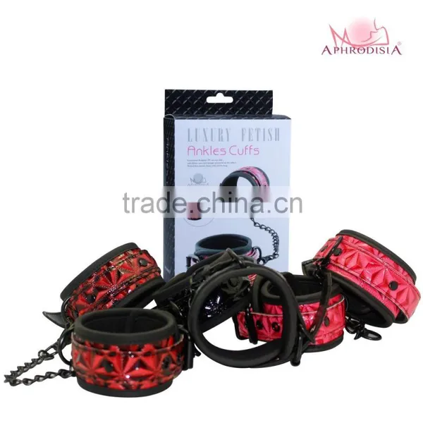 Safe Sex Tool Sex Toys Sexy Slave Costumes Ankles Cuffs Role Play For Adults photo-6