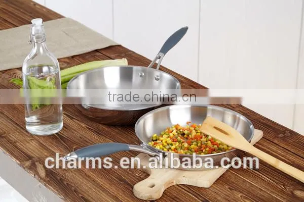Tri-Ply Stainless Steel Korea Nonstick Frying Pan photo-4