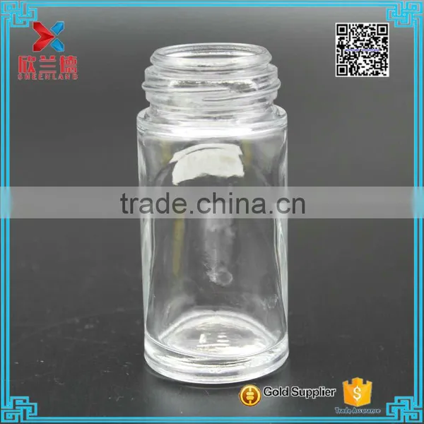 Xuzhou Factory Cylinder Round Clear Glass Drug Bottle for Tablet 50ml photo-2