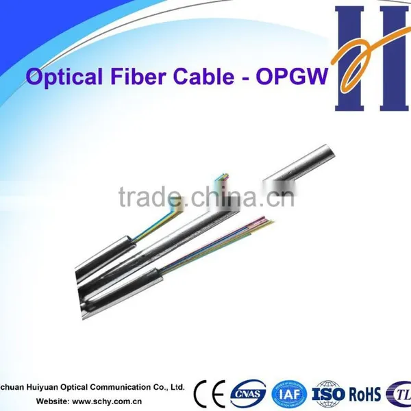 Optical Ground Wire (OPGW) Ourdoor Aerial 24F G.652D Optical Fiber Cable photo-2