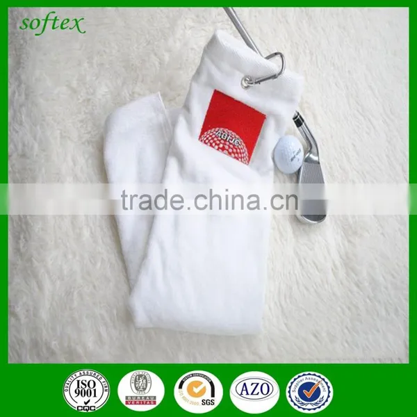 Golf Towel and Clip Microfiber Printing Golf photo-2