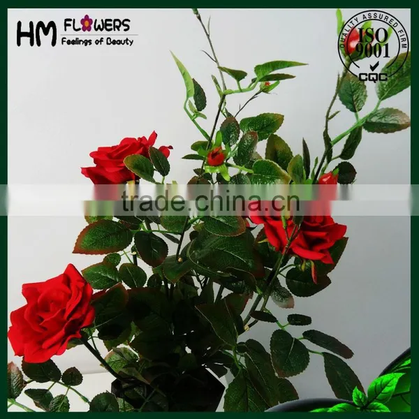 Real Touch Artificial Flower Rose Tree photo-3