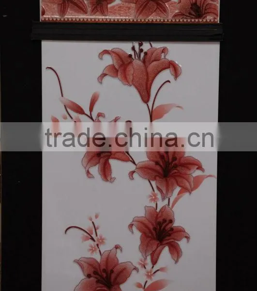 Saleable Ceramic Wall Tiles Match Border Rush Golden photo-2