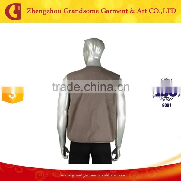 Hot Sale OEM Custom-made Multi Pocket Men Fishing Vest photo-2