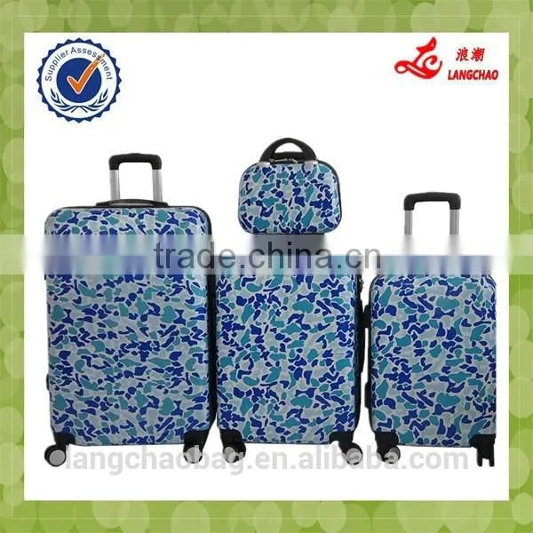3pcs Set Hard Shell Luggage Abs Trolley Suitcase Factory Price photo-5
