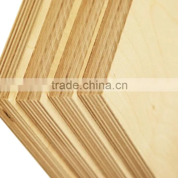 Baltic Birch Ply Edge Exterior Plywood Multi-layer Plywood Melamine Plywood