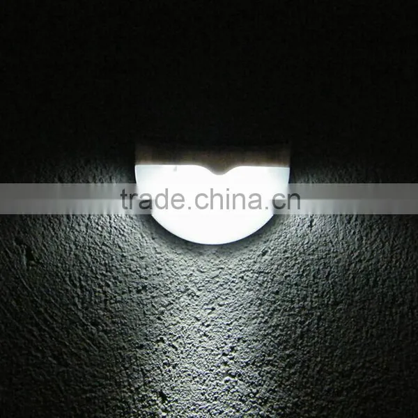 Led Wall Mounted Indoor Led Solar Fence Wall Mounted Indoor Solar Led Senor Lamp Night Light photo-2