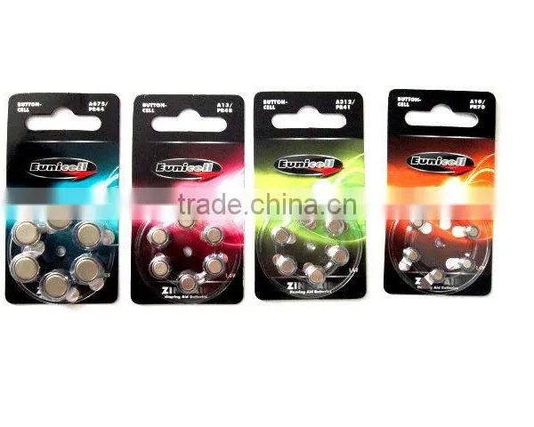 A13 1.4V Zinc Air Battery A13(PR48) for Hearing Aid A675 photo-4